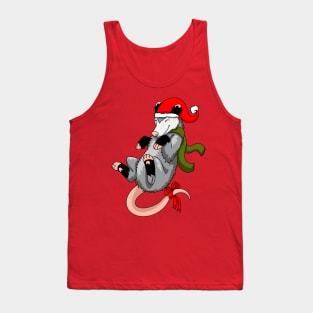 Christmas opossum Tank Top